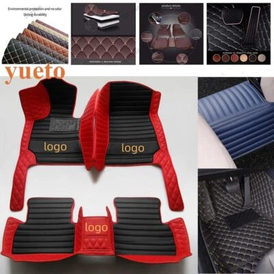 For Chrysler 300 300C 300S Car Floor Mats Luxury Custom Waterproof Auto Carpets - Imagem 1 de 4