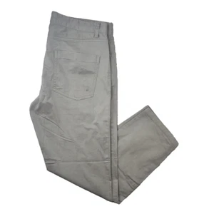 Theory Hose Herren 33x27 beige Haydin 5 Pocket Stretch Golf Tech Chino Arbeit Schule - Bild 1 von 14