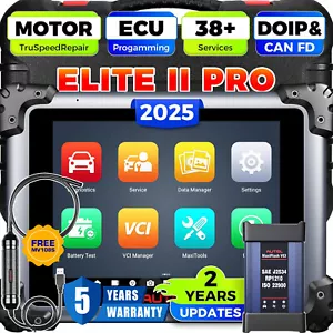 2025 Autel MaxiSys Elite II Pro Scanner, J2534 Programming Coding Tool as Ultra - Picture 1 of 15