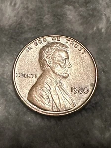 1980 no mint mark penny error - Picture 1 of 2