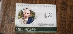 2020 CRYPTOZOIC OUTLANDER SEASON 4 AUTO AJUAWAK KAPASHESIT RAVEN OF KEOWEE # AK - Picture 1 of 1