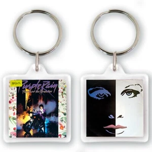 PRINCE REVOLUTION PURPLE RAIN VINYL COVER LLAVERO KEYRING - Bild 1 von 2