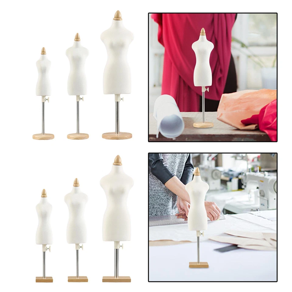 Doll Dress Form Mannequins Body for Dollhouse Fairy Garden Scene Decoration - Image 1 of 1