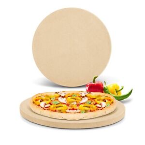 Small Pizza Stone for Ovens and Grills 10 Inch round Baking Stone for Bread Th