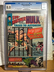 Tales to Astonish #70 CGC 8.0, SIN USAR, Sub-Mariner's Feature Run Starts (1965) - Imagen 1 de 4