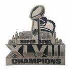 Super Bowl 48 XLVIII Embroidered Iron/Sew On Patch Seattle Seahawks (4X4 Inch) 