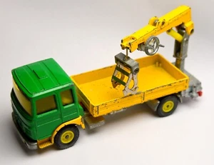 VINTAGE GERMANY SIKU 348 349 MAN 8.156 F TRUCK LORRY LOAD CRANE - Picture 1 of 10