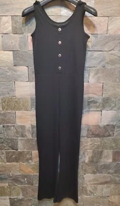 NWT Firetrap Rib Girls JumpSuits Jet Stripe Black Size 13 years (XS) New!! - Picture 1 of 6