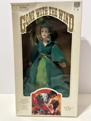 Muñeca Lo que el viento se llevó Scarlett O'Hara World 1989 edición limitada 71151 Foto 1 de 4