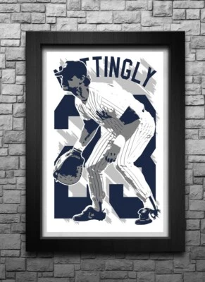 DON MATTINGLY art print/poster NEW YORK YANKEES FREE S&H! JERSEY B2G2 - Image 1 of 4