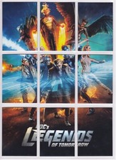 DC Legends Of Tomorrow Seasons 1&2, Complete Puzzle Chase Card Set #Z1-9