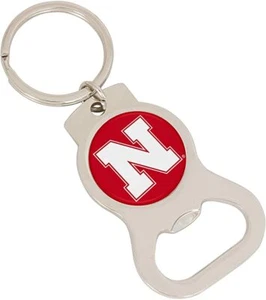 NCAA  Team Color Bottle Opener Keychain Key Ring - Picture 1 of 13