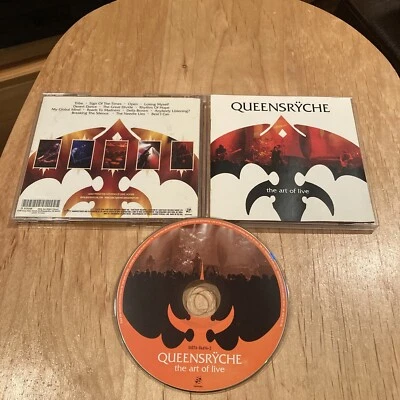 Queensryche - The Art Of Live CD 1st US press iron maiden crimson glory savatage Foto 1 de 4