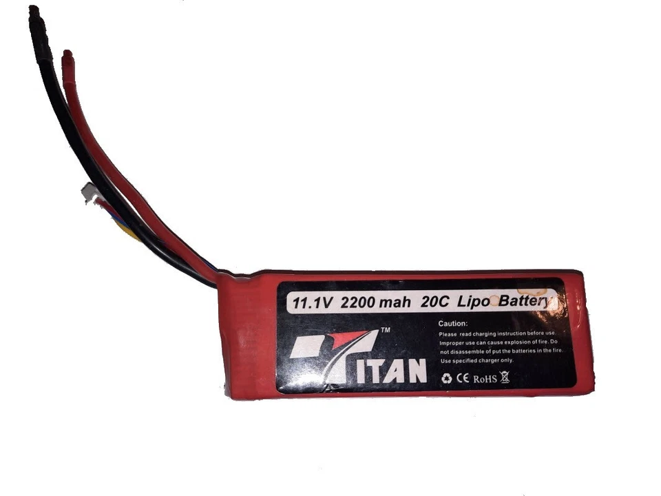 Titan LiPo Akku 11.1V 2200 mAh 20C  - Bild 1 von 1