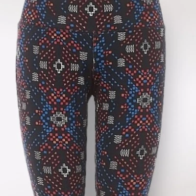 MOSSIMO Supply Co Leggings Size M Yoga Activewear Pants Athletic Tribal Print - Image 1 of 4
