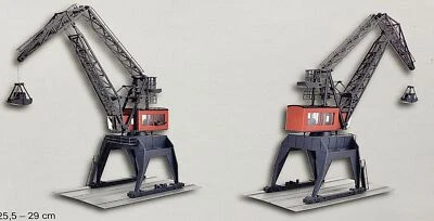 KIBRI NUEVO #38510 HO KIT escala 1/87 grúa pórtico lateral muelle con pluma posable Marklin Foto 1 de 2