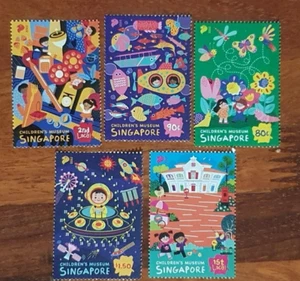 Singapore 2022 Children"s Musem Complete 5V mnh - Picture 1 of 2