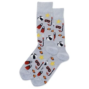 Hot Sox Mens Snorkel Crew Socks - Picture 1 of 5
