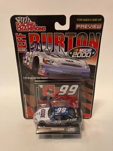 2000 Preview NASCAR Racing Champions #99 Exide Jeff Burton Diecast Car on Card - Picture 1 of 4