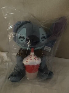 Disney Store Stitch Attacks Snacks Milkshake Soft Plush Toy 5/12 - Picture 1 of 7