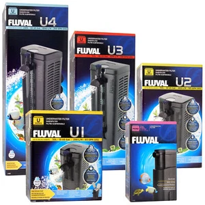 FLUVAL MINI,U1,U2,U3,U4 UNDERWATER INTERNAL AQUARIUM FISH TANK POWER FILTER - Picture 1 of 11