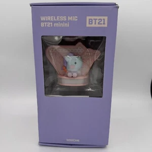 BT21 Minini LED Bluetooth Mic & Speaker Mang – Wireless Karaoke NIB - Picture 1 of 3