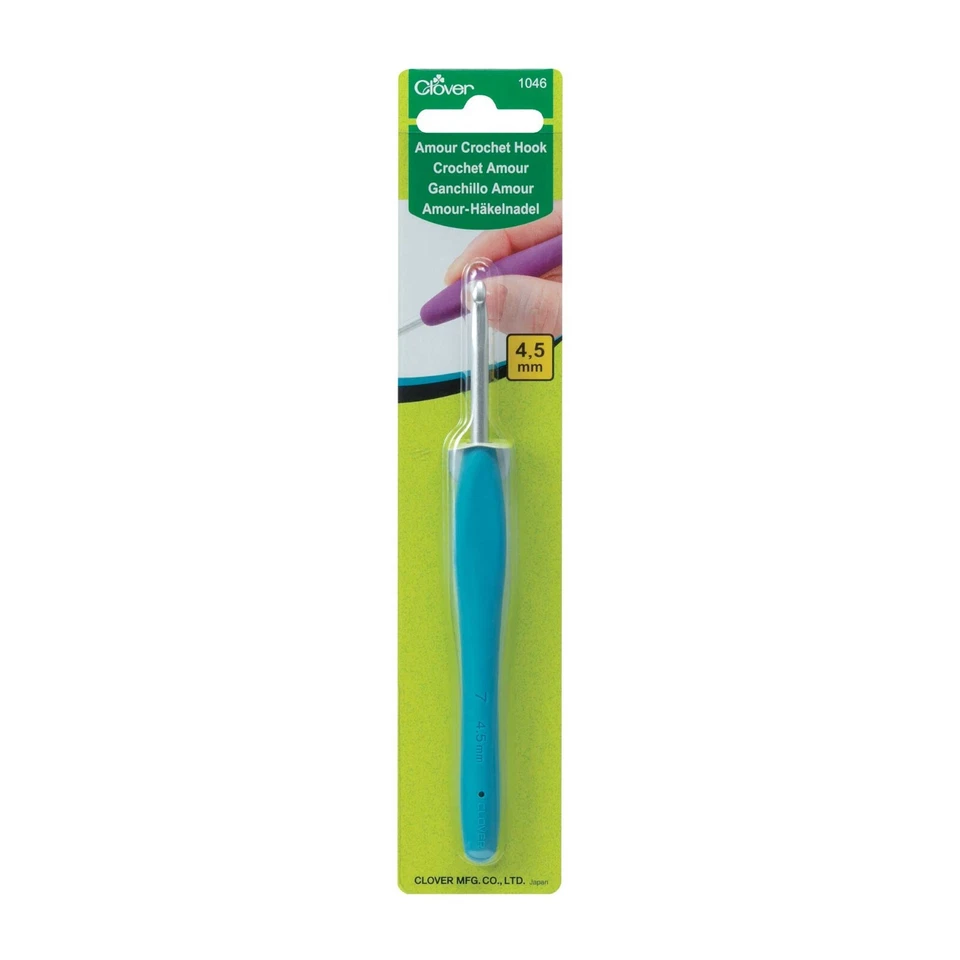 Clover Amour Crochet Hook - Size 4.5mm