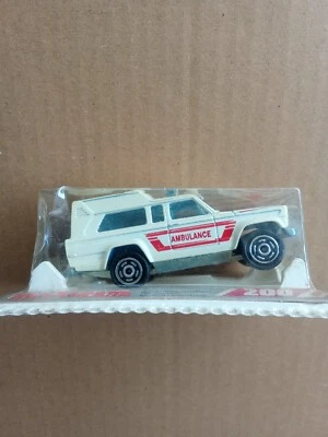Ambulancia Majorette #269 1:64 diecast Francia 1980 sellada sin abrir Foto 1 de 4
