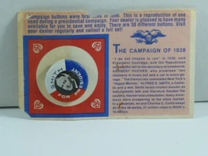 CAMPAIGN BUTTON 1972 SMITH 1928 STANDARD OIL - Picture 1 of 1