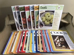 Cooks Illustrated & Cooks Country 29 Magazine Lot 2004 2005 2006 2007 2010 2014 - Picture 1 of 9