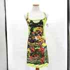 Save The Queen Bold Colorful Abstract Mini Tank Dress Women's Extra Large XL