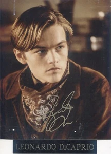Autograph ORIGINAL SIGNED de l'Acteur LEONARDO DI CAPRIO sur photo 20x25 - Foto 1 di 1