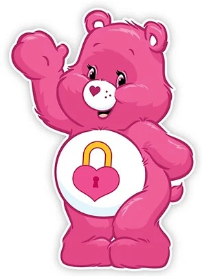 Secret Care Bear Iron On Transfer - Camiseta + Telas de colores claros y oscuros #13 Foto 1 de 4