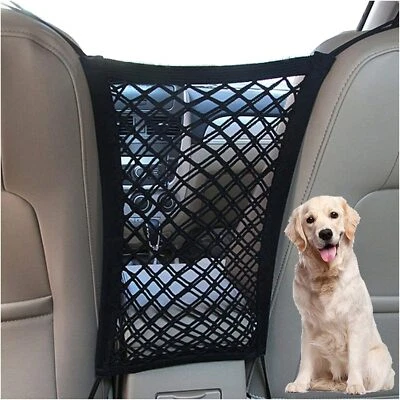 DYKESON Falcale Dog Car Barrier Adjustable Mesh Barrier For Pets And Kids Safety