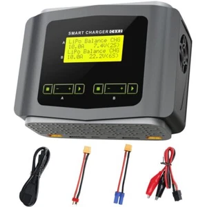 HTRC DUO RC Akku Balance Ladegerät DC 240W für LiPo LiHV LiFe Lilon NiCd NiMh DE - Bild 1 von 17