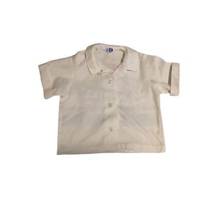 Kleinkind Vintage 50’s weiß Button Down 2T? - Bild 1 von 7