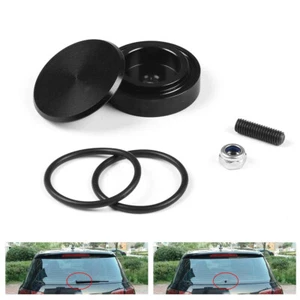 Kit limpiaparabrisas trasero de aluminio para carreras de aluminio para Honda Civic Si Acura Integra negro - Imagen 1 de 7
