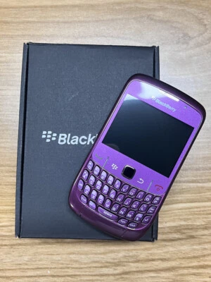 BlackBerry Curve 8520 -Red/Purple (Unlocked) 2G GSM Original Smartphone Mobile - Image 1 of 4