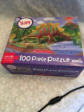 puzzle I Spy 100 pieces. Briarpatch. Stegosaurus. 11.5 x 15 in.  Complete