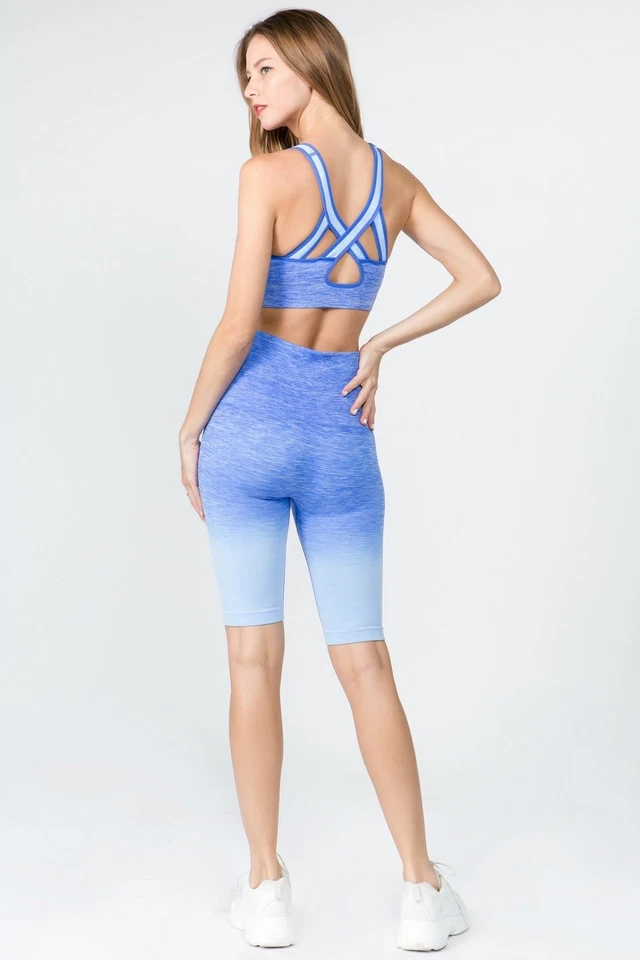 Anna Activewear Sports Bra Short Set - Image 1 of 1