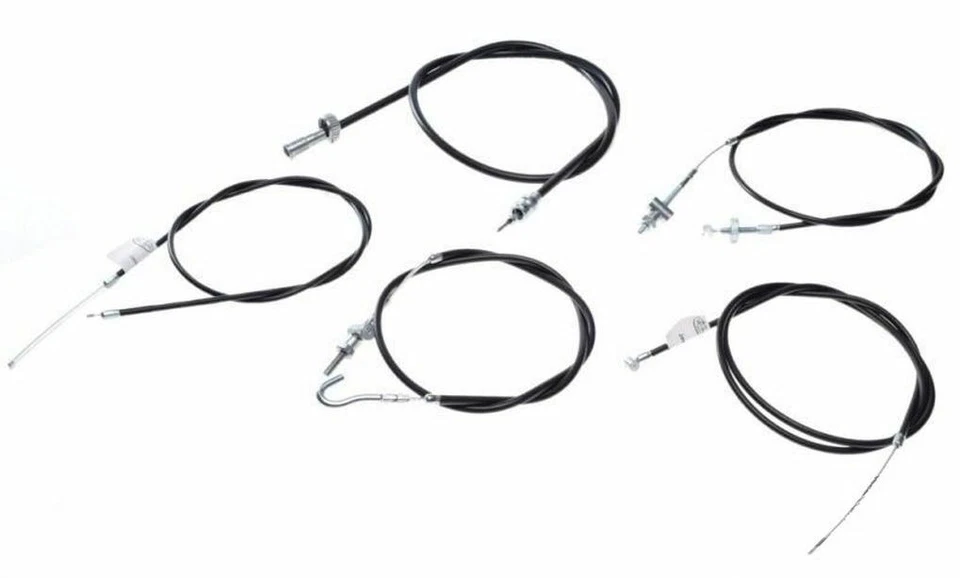 Juego de cables Bowden 5 piezas con eje de velocímetro para Jawa CZ 125 175 negro Foto 1 de 1