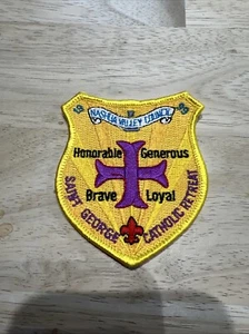 Nashua Valley Council 1999 Catholic Retreat    Boy Scout Patch VTG - Picture 1 of 6