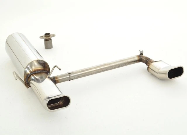 Escape deportivo FMS dúplex acero inoxidable Opel Astra G Coupe descapotable 1.6l 1.8l 16V 2.0l  - Imagen 1 de 1