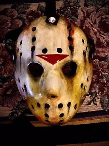 Friday The 13th Part 6 Jason Voorhees custom hand painted mask.