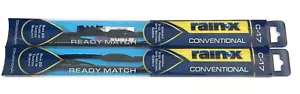 2pc Rain X C-17 Windshield Wiper Blades 17"+17" for Toyota Tacoma (1999-2004) - Picture 1 of 6