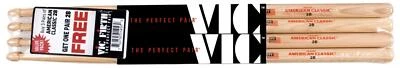 Vic Firth 2B Wood Tip Drum Sticks Value Pack 4 Pairs P2B3-2B1 - Image 1 of 3