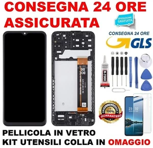 DISPLAY FRAME TOUCH PARI ORIGINALE SERVICE SAMSUNG A13 4G SM-A137 F FLAT BOE B6 - Zdjęcie 1 z 5