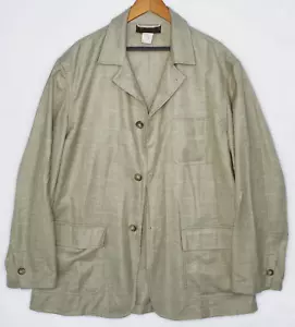 Blazer de cachemir Loro Piana talla UE 56 EE. UU. 46 para hombre verde claro hecho en Italia - Imagen 1 de 16