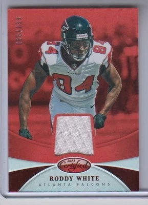 2013 Panini Certified Mirror Roddy White Red Jersey 66/199 NM Condition - Image 1 of 2
