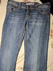 Tin Haul Damen Jeans Größe 30/R Blau Denim Distressed 31 X 31 - Bild 1 von 12